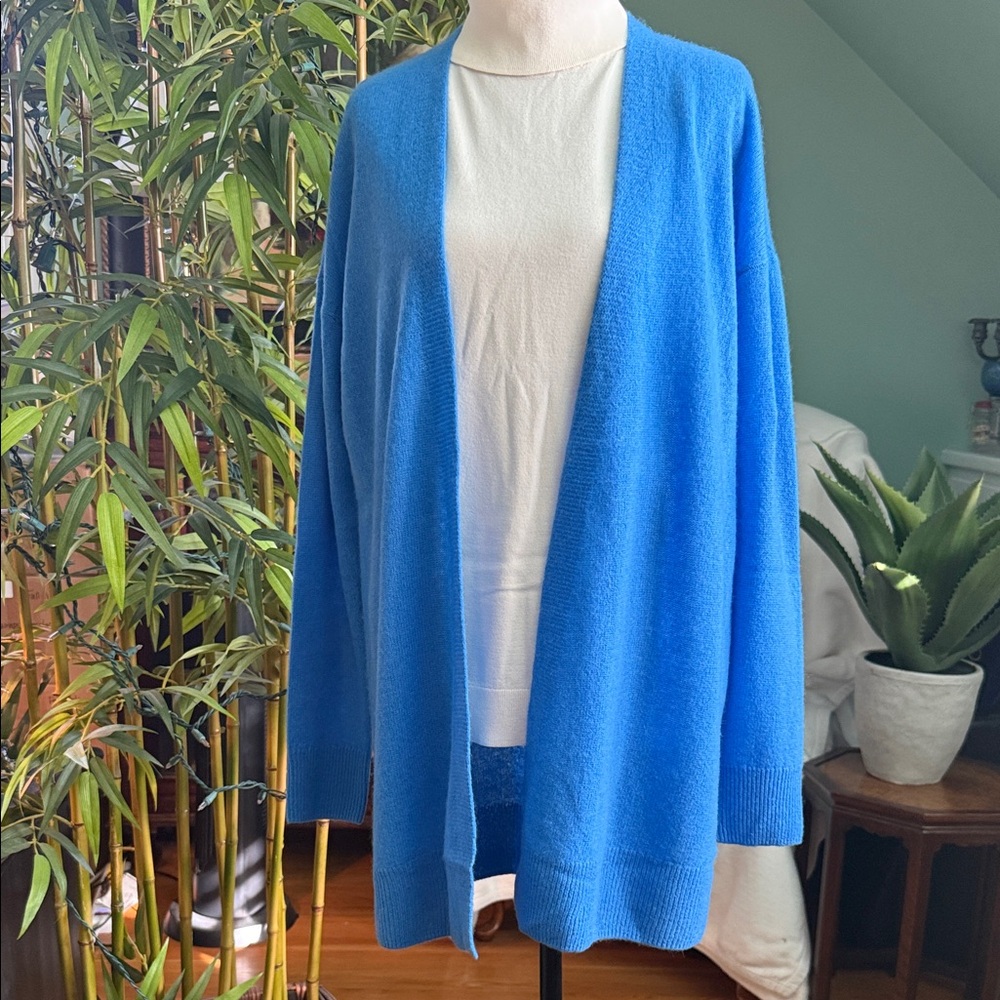 Saks Fifth Avenue Vibrant Blue Women's Cardigan